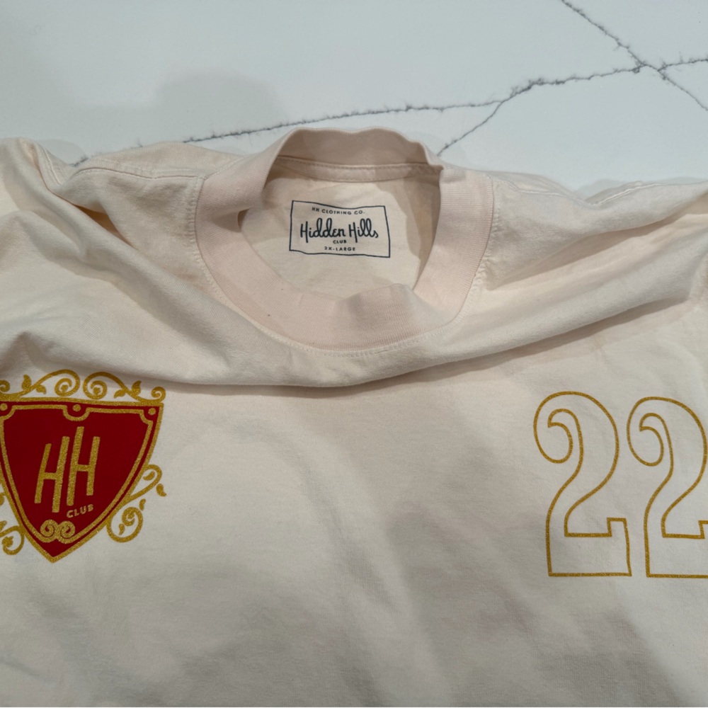 Cream T-Shirt - Picture 2 of 3